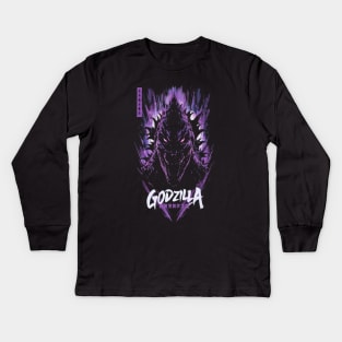 Godzilla minus one Kids Long Sleeve T-Shirt